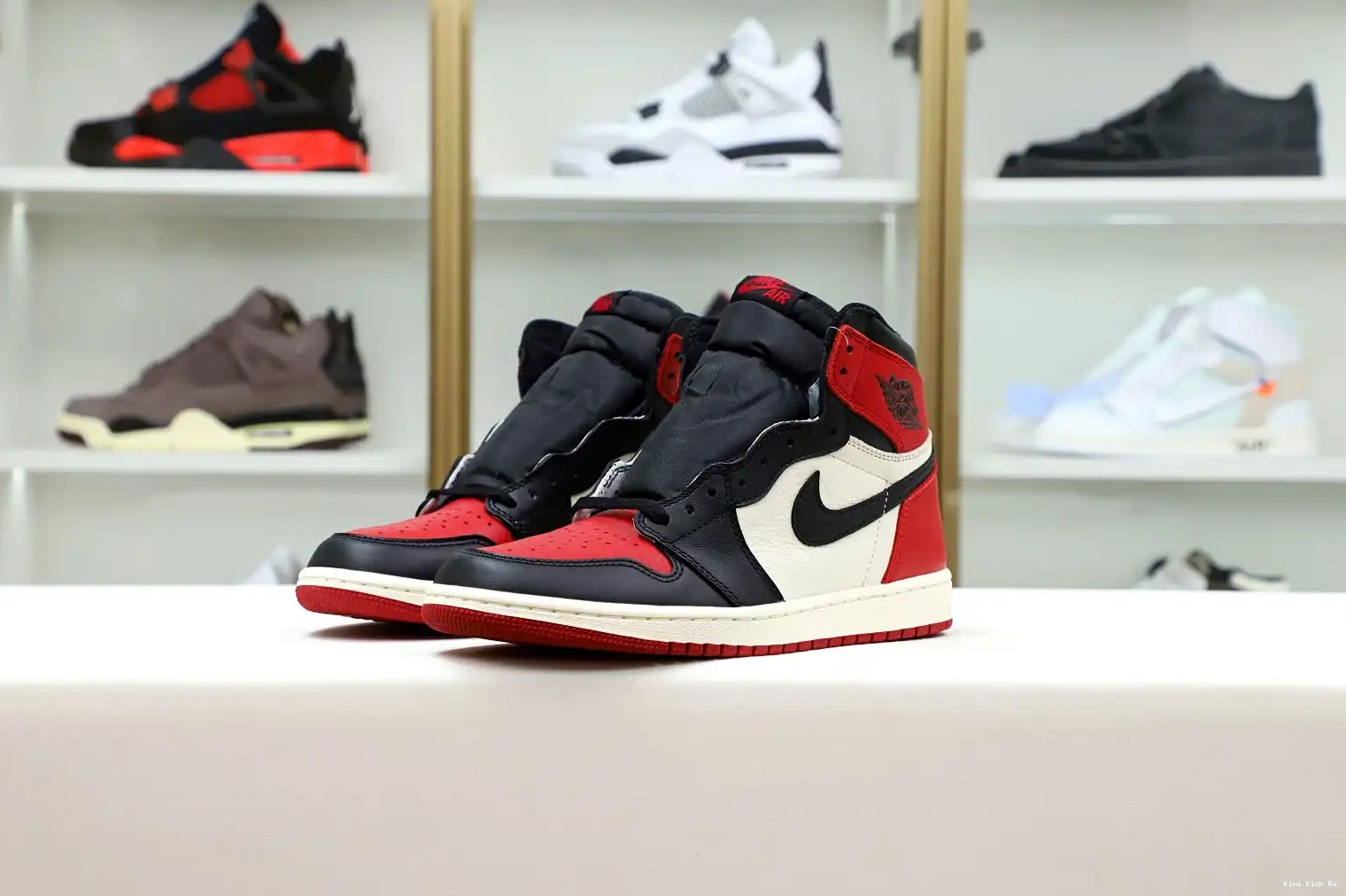 AIR 1 'BRED JORDAN OG Kimikick HIGH TOE' RETRO 0505